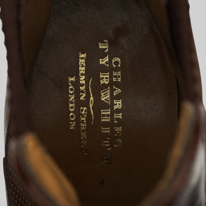 Charles Tyrwhitt Brown Leather Chelsea Boots UK 7.5