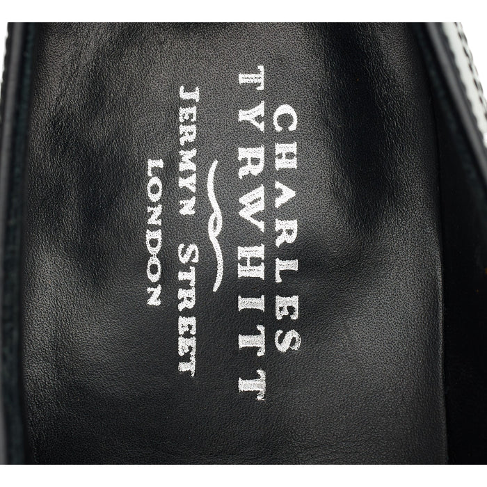 Charles Tyrwhitt 'Crichton' Black Leather Monk Strap UK 8.5 F