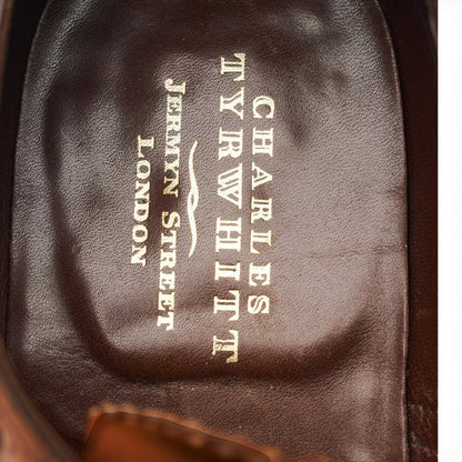 Charles Tyrwhitt Tan Brown Leather Oxford Brogues UK 8.5 F