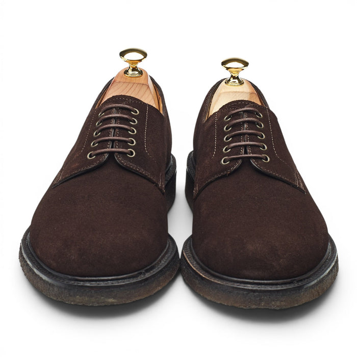 'Chichester' Dark Brown Suede Derby UK 7.5 F