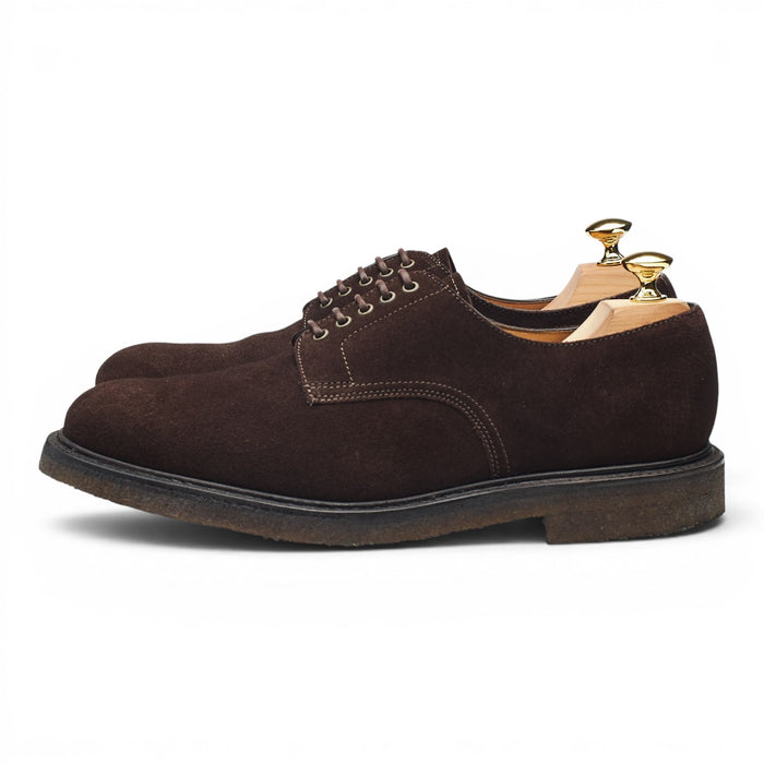 'Chichester' Dark Brown Suede Derby UK 7.5 F
