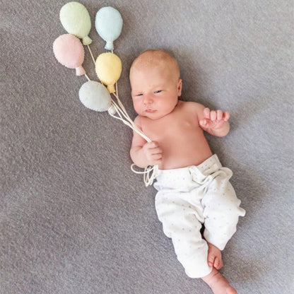 Cloud-Themed Felt Balloon Decoration Photography Props Set, Soft Material Photo Props Set, Balloon Cloud Decoration, Suitable For Holiday Gifts