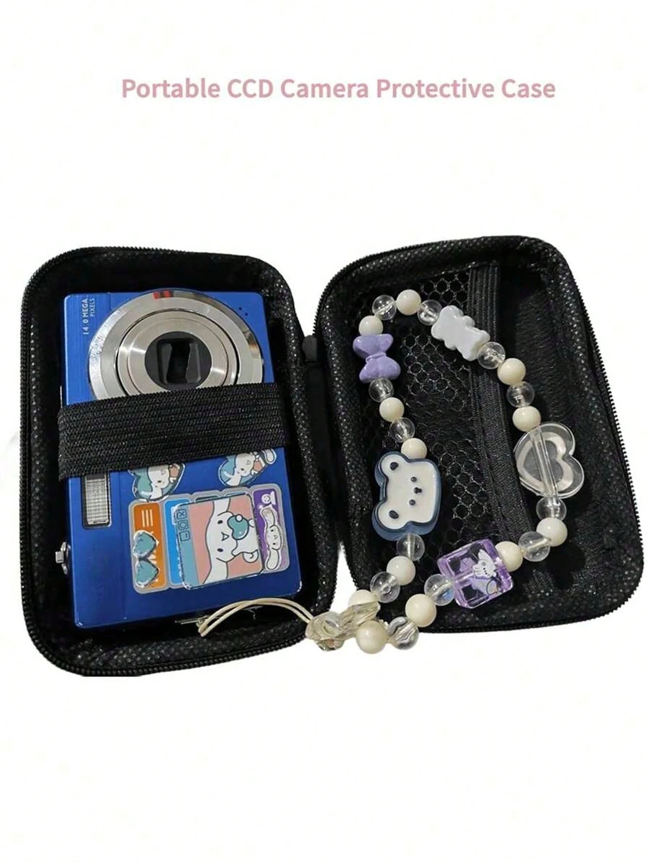 Compact, Waterproof Digital Camera Bag- Ideal For Outdoor Photography Enthusiasts And Travelers. Can Be Used As A Charger Bag, Office Digital Bag, Cable And Camera Bag, Power Bank Organizer, Wallet-S