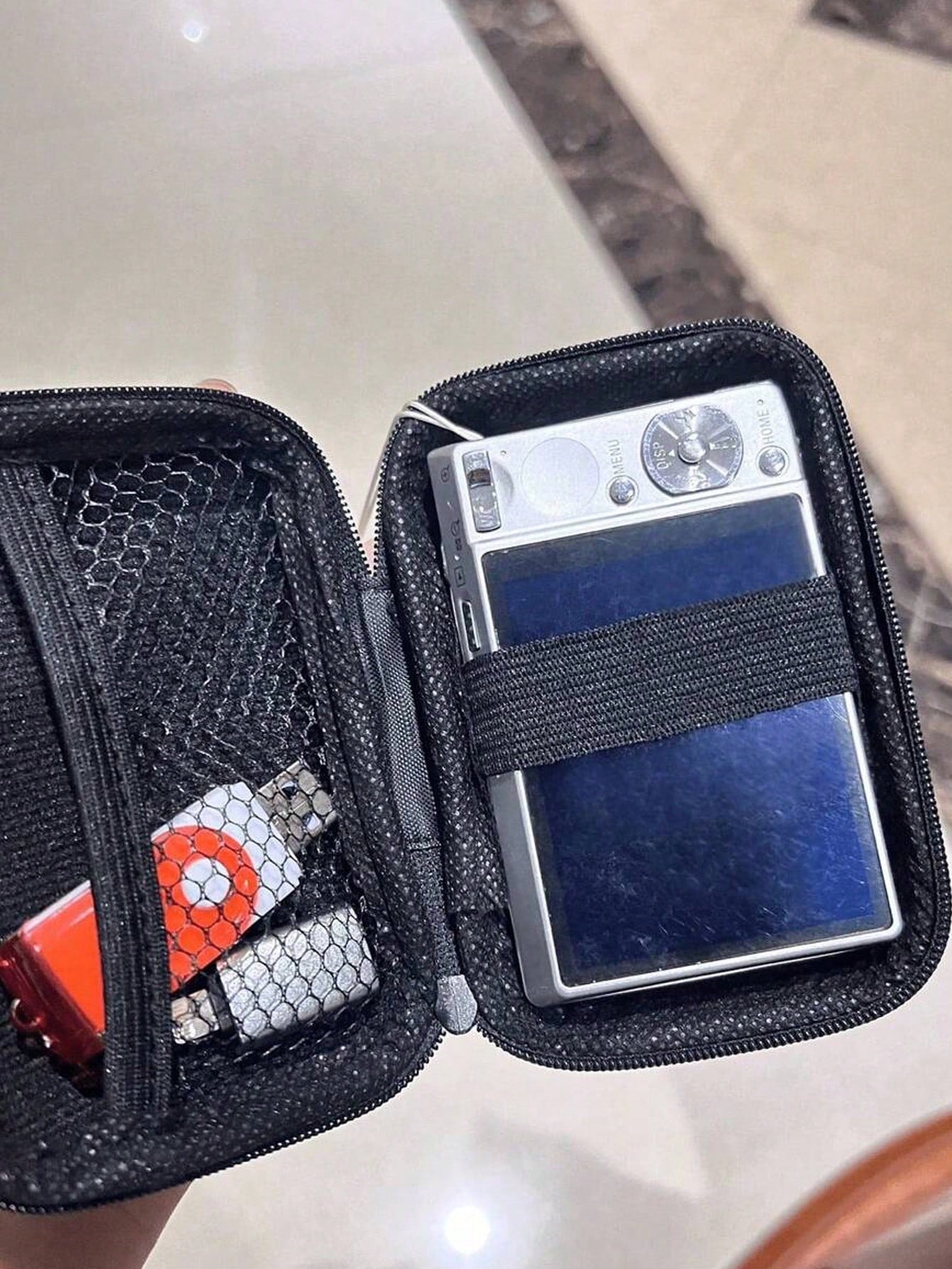 Compact, Waterproof Digital Camera Bag- Ideal For Outdoor Photography Enthusiasts And Travelers. Can Be Used As A Charger Bag, Office Digital Bag, Cable And Camera Bag, Power Bank Organizer, Wallet-S
