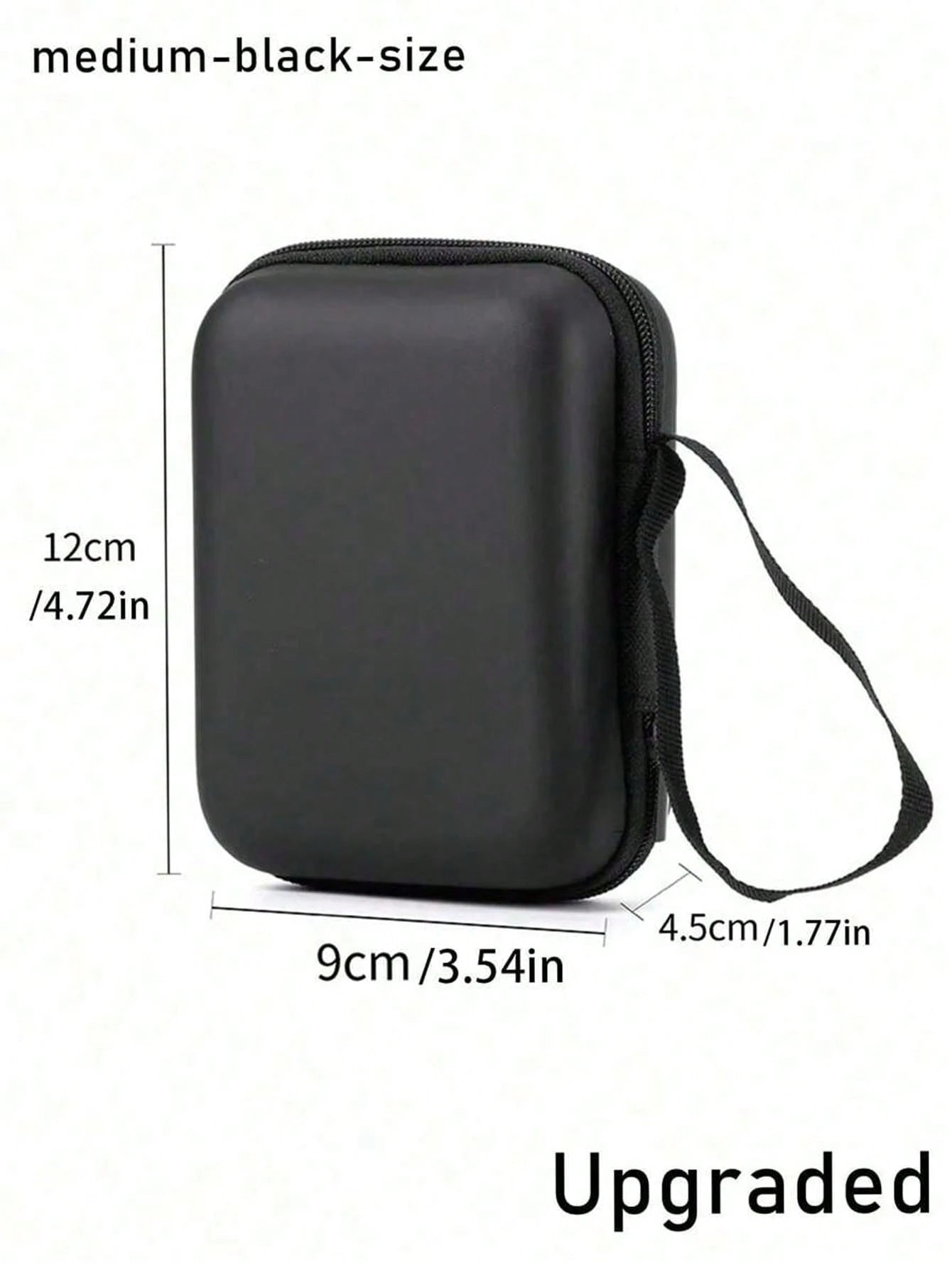 Compact, Waterproof Digital Camera Bag- Ideal For Outdoor Photography Enthusiasts And Travelers. Can Be Used As A Charger Bag, Office Digital Bag, Cable And Camera Bag, Power Bank Organizer, Wallet-S
