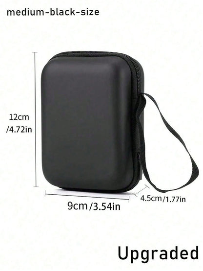 Compact, Waterproof Digital Camera Bag- Ideal For Outdoor Photography Enthusiasts And Travelers. Can Be Used As A Charger Bag, Office Digital Bag, Cable And Camera Bag, Power Bank Organizer, Wallet-S
