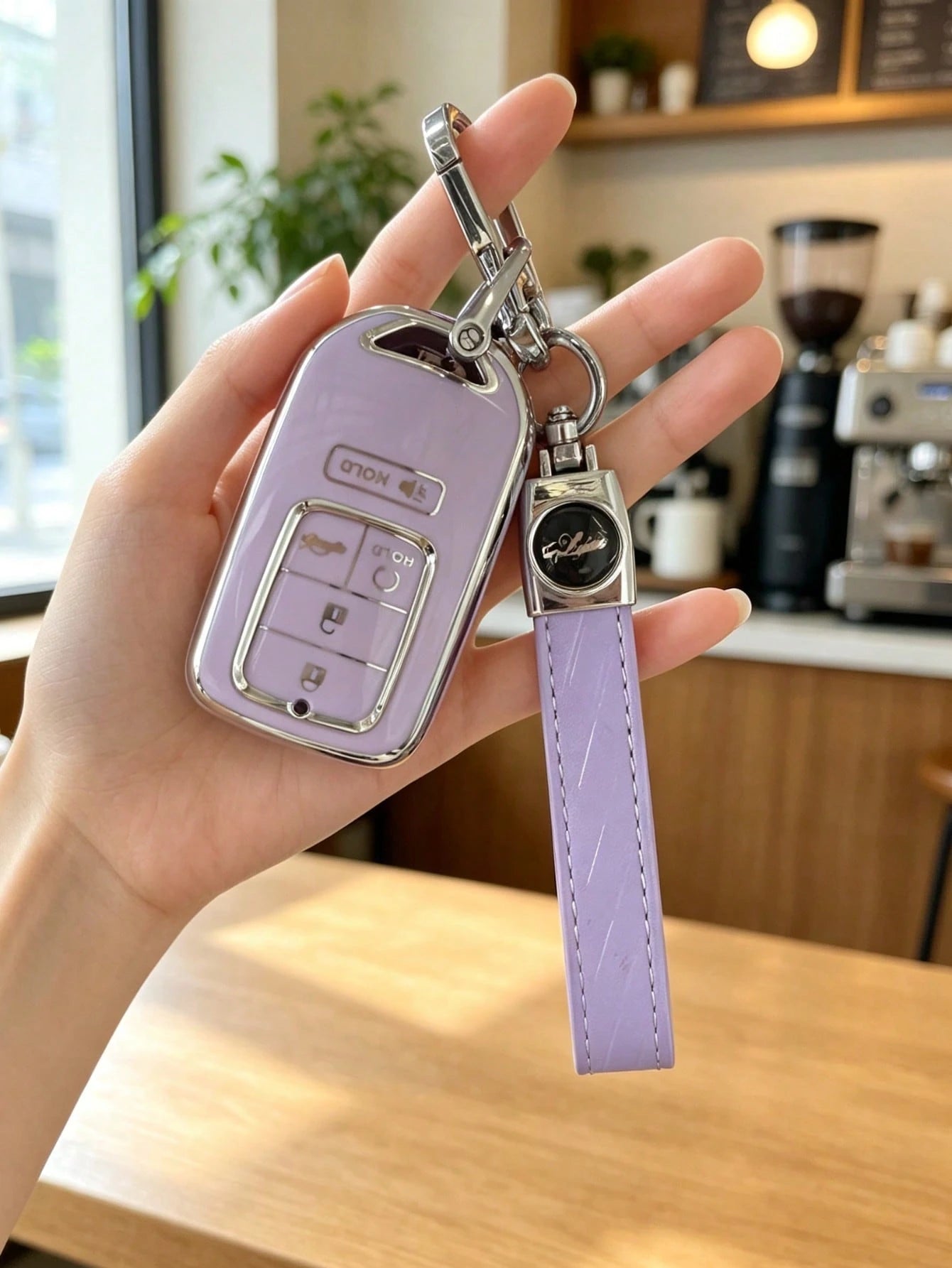 Compatible With Honda CRV Accord Car Key Case, Minimalist Car Key Shell, Compatible With Honda Fit Key Cover, HRV, Vezel, Jade, LIFE Car Key Case Buckle