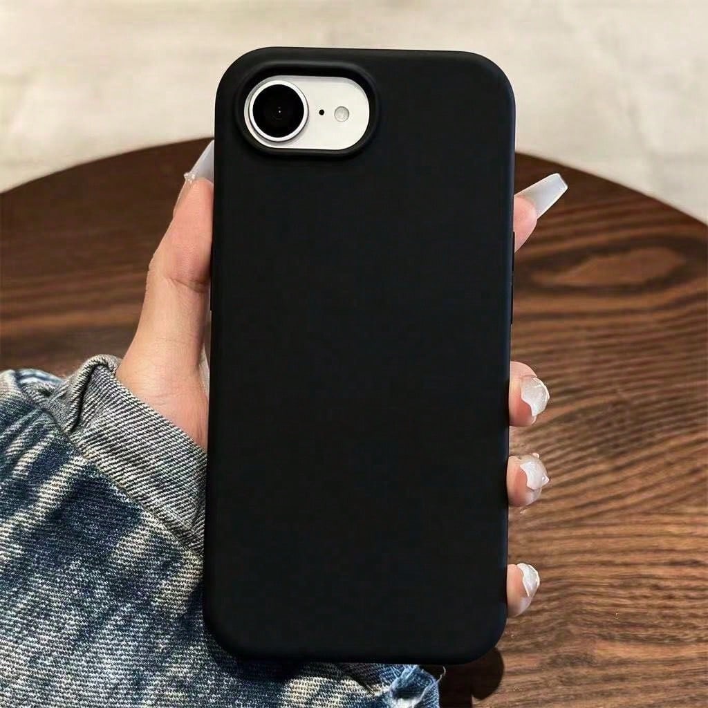 Compatible With IPhone 17E 17 Pro Max 16 15 14 13 12 Mini 11, Shockproof Liquid Silicone Protective Phone Case With Soft Scratch Resistant Ultra-Fine Fiber Lining, For Iphone 8 Plus 7 6s Soft Cover