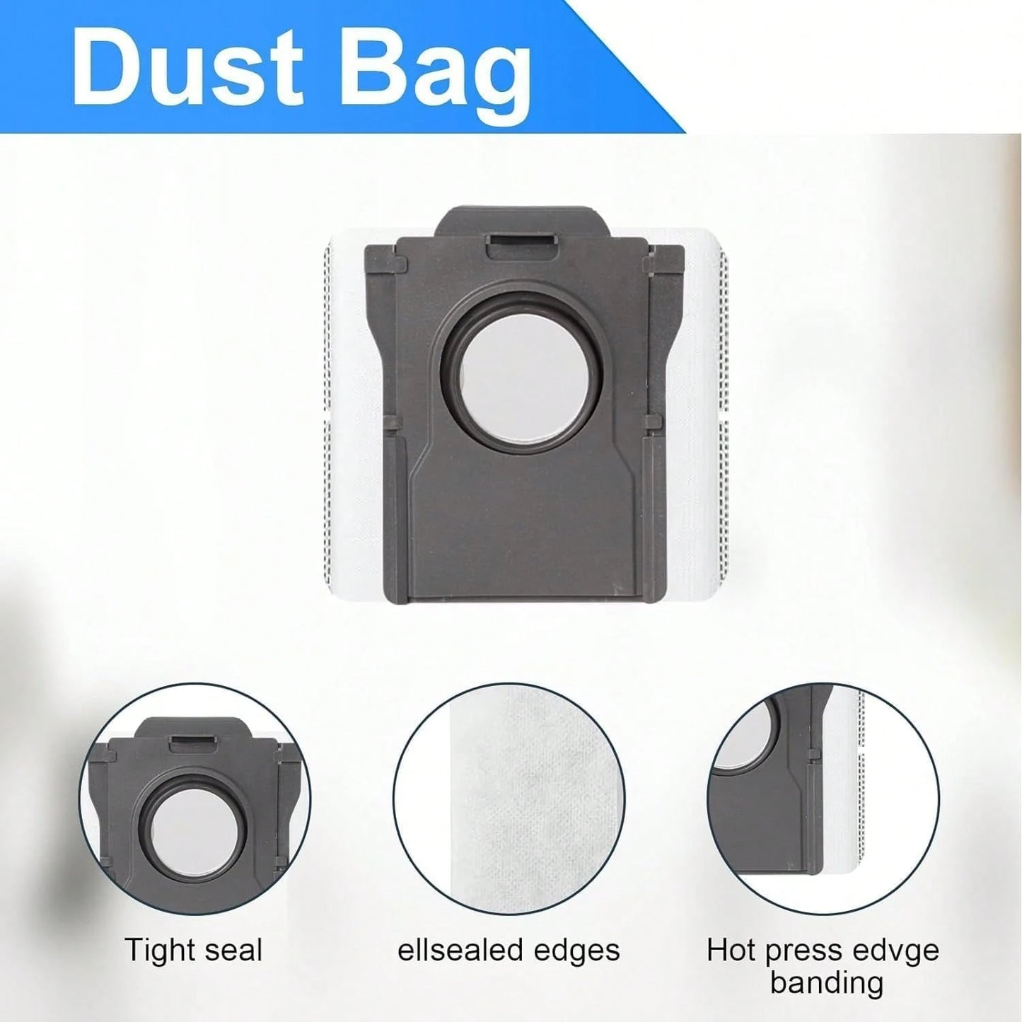 Compatible With L10s Ultra Gen 3, L50 Ultra AE, X40 Ultra Complete, L40 Ultra, Mova P50/P70 Pro Ultra Robot Vacuum, 2 Main Brushes, 4 Filters, 6 Side Brushes, 6 Mop Pads, 4 Dust Bags, 2 Tools