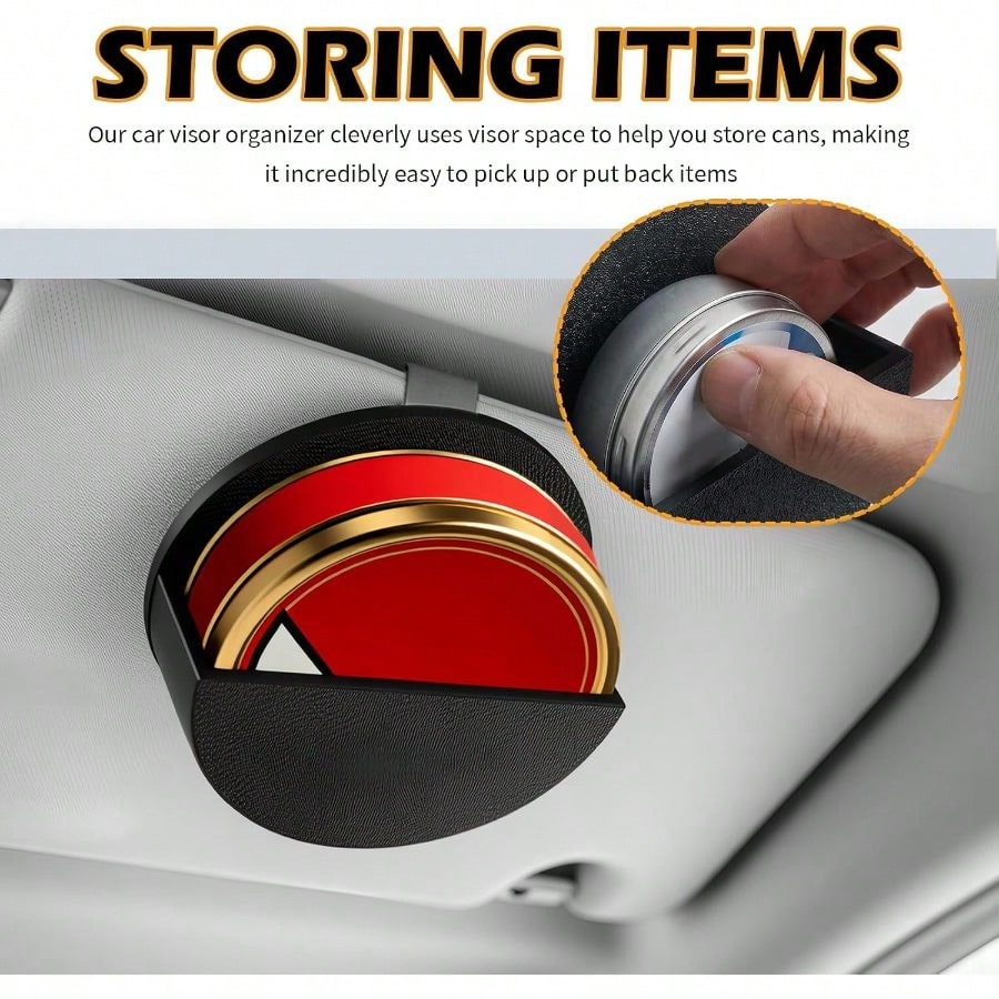 Compatible With ZYN Holder Car Visor, Car Visor Organizer Clip-On Design, 3D Printed, Organizing And Storing Small Items, Car Truck Accessories Men/Women