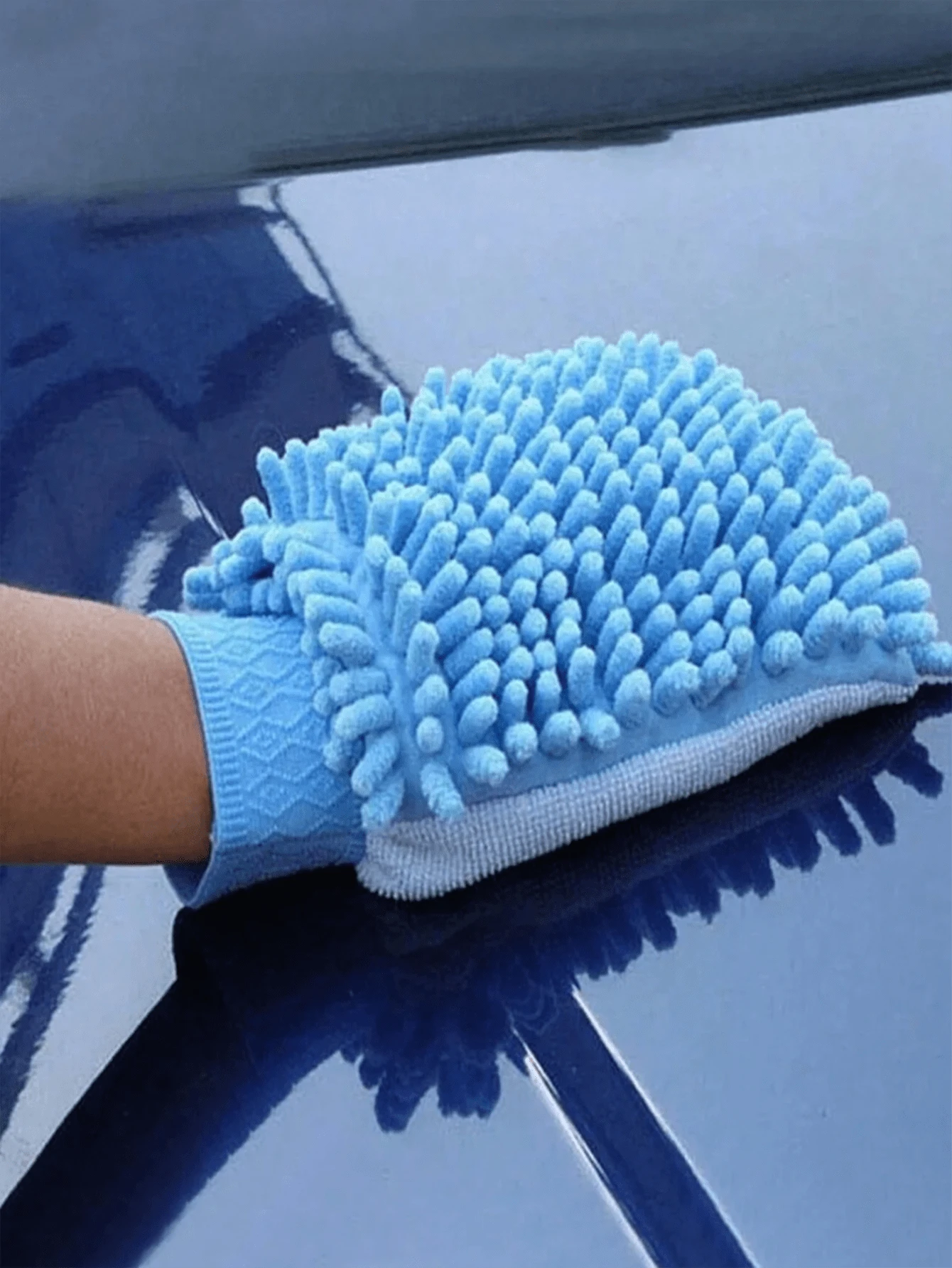 Coral Fleece Car Wash Gloves, Car Duster, Windshield Wiper, Car Cleaning Accessories