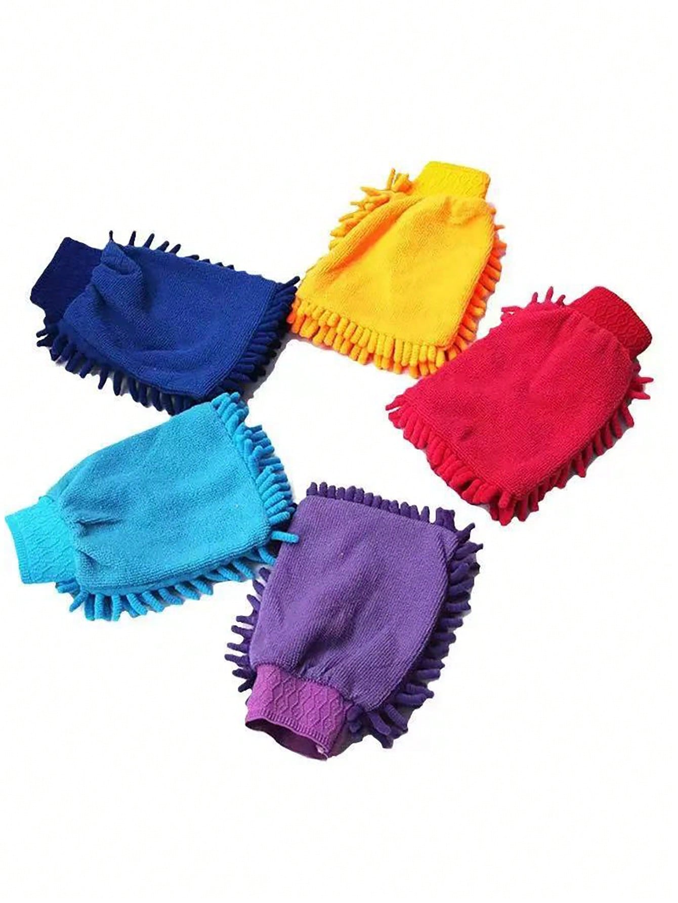 Coral Fleece Car Wash Gloves, Car Duster, Windshield Wiper, Car Cleaning Accessories