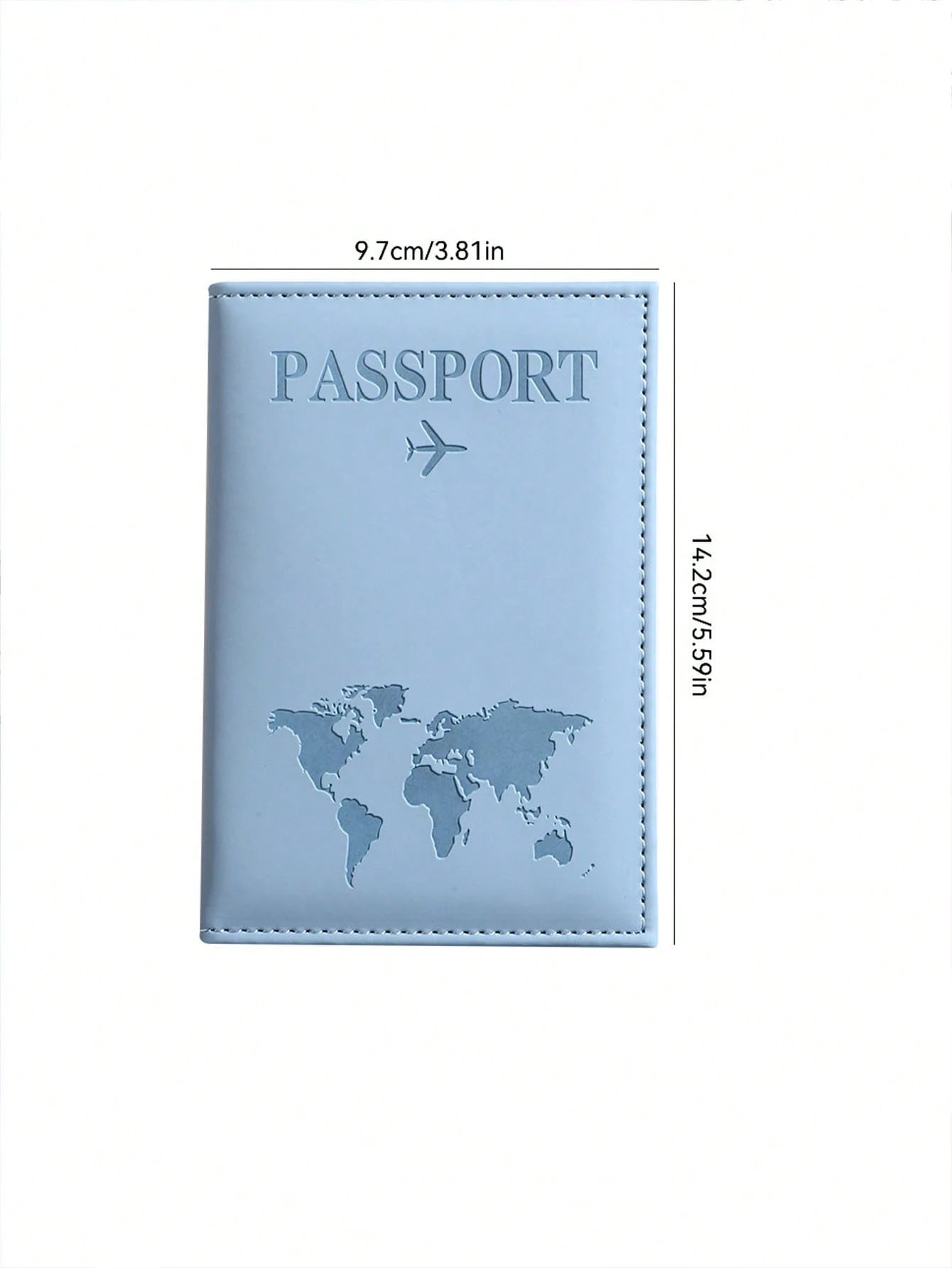 Couple Travel Passport Holder, PU Passport Wallet, Lightweight Fashion Travel Accessory, Suitable For Honeymoon And Business Travel