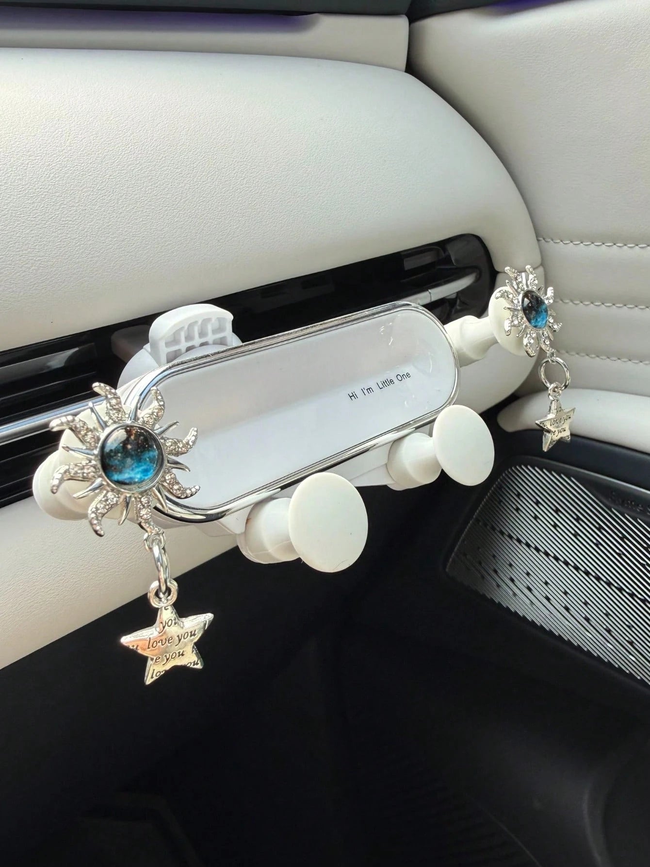 Creative Sun Star Moon Phone Holder, Car Air Vent Phone Mount, Car Navigation Support Stand, In-Car Phone Fixed Support Bracket, Car Accessories