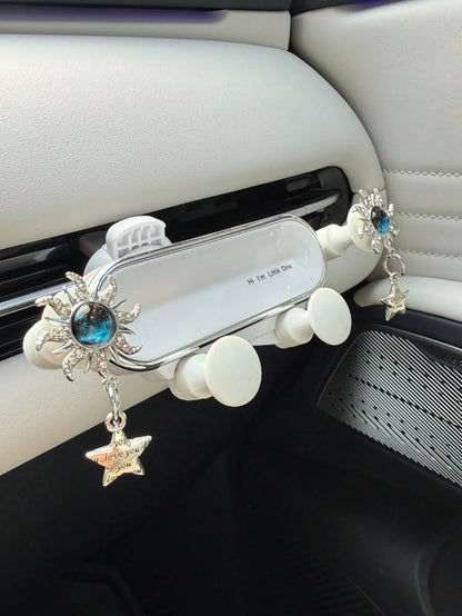 Creative Sun Star Moon Phone Holder, Car Air Vent Phone Mount, Car Navigation Support Stand, In-Car Phone Fixed Support Bracket, Car Accessories