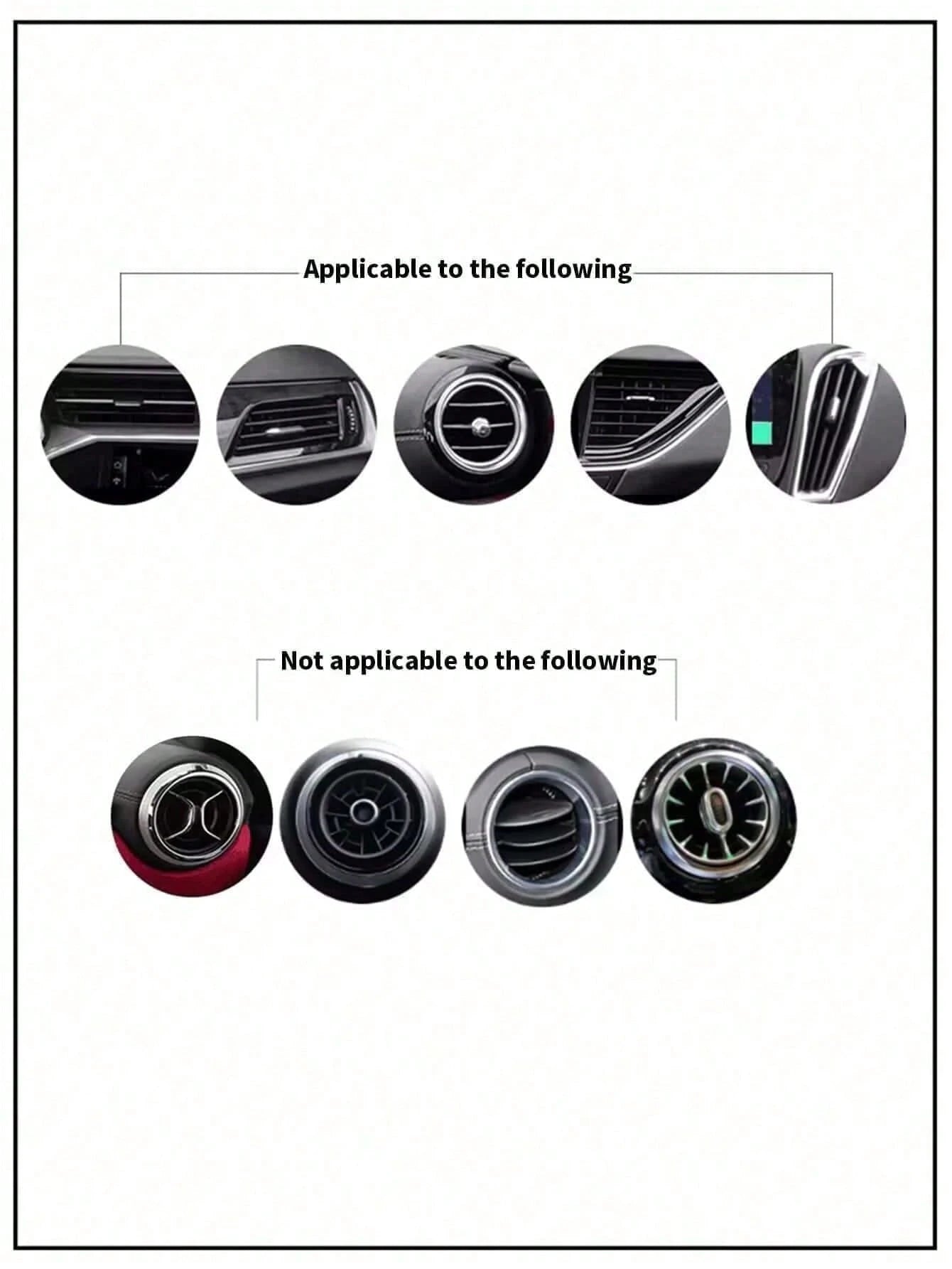 Creative Sun Star Moon Phone Holder, Car Air Vent Phone Mount, Car Navigation Support Stand, In-Car Phone Fixed Support Bracket, Car Accessories