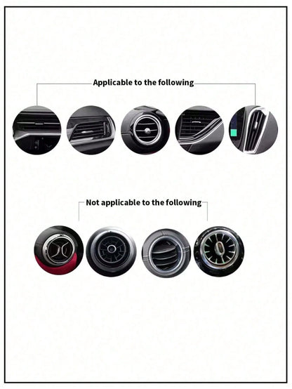 Creative Sun Star Moon Phone Holder, Car Air Vent Phone Mount, Car Navigation Support Stand, In-Car Phone Fixed Support Bracket, Car Accessories