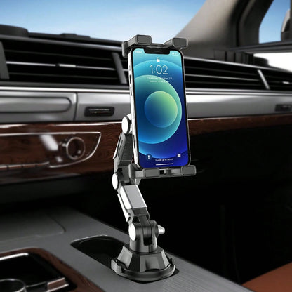 Cup Phone Tablet Mount For Car, Universal Adjustable Car Cup Phone Holder, Long Arm With 360°Rotation Cup Holder Phones Mount For Car, Compatible With Ipad And Smartphones(S258)