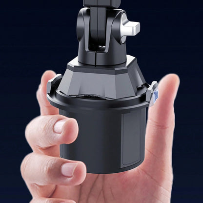 Cup Phone Tablet Mount For Car, Universal Adjustable Car Cup Phone Holder, Long Arm With 360°Rotation Cup Holder Phones Mount For Car, Compatible With Ipad And Smartphones(S258)