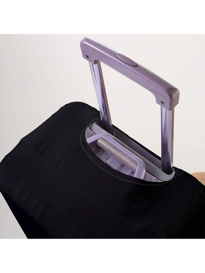 Custom 18-32" Elastic Luggage Cover, Personalized Name/ Custom Text Print, Dustproof Scratch-Resistant Travel Protector An Ideal Choice For Travel