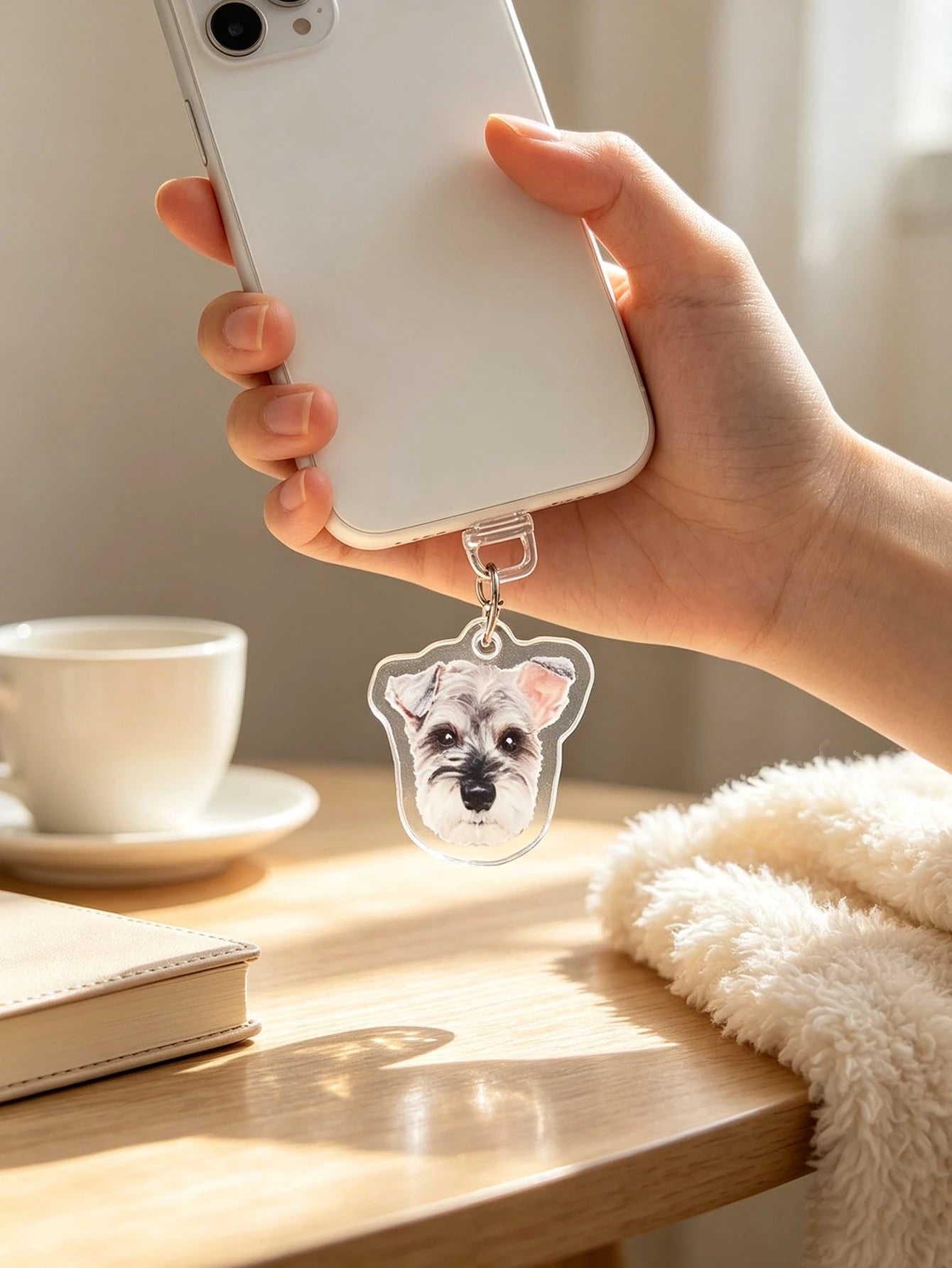 Customized Kindle Photo Charm, Personalized Cute Pet Phone Charm, USB Charm, Mini USB Dust Plug, Kindle Accessories, Bookworm Gift, Housewarming Gift, Mother's Day Gift, Father's Day Gift, Gift For Mo