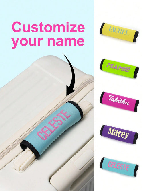 Customized Name Luggage Finder, Personalized Luggage Handle Accessories, Luggage Tags, Travel/Business Travel Helpers, Vacation Gifts, Party Gifts