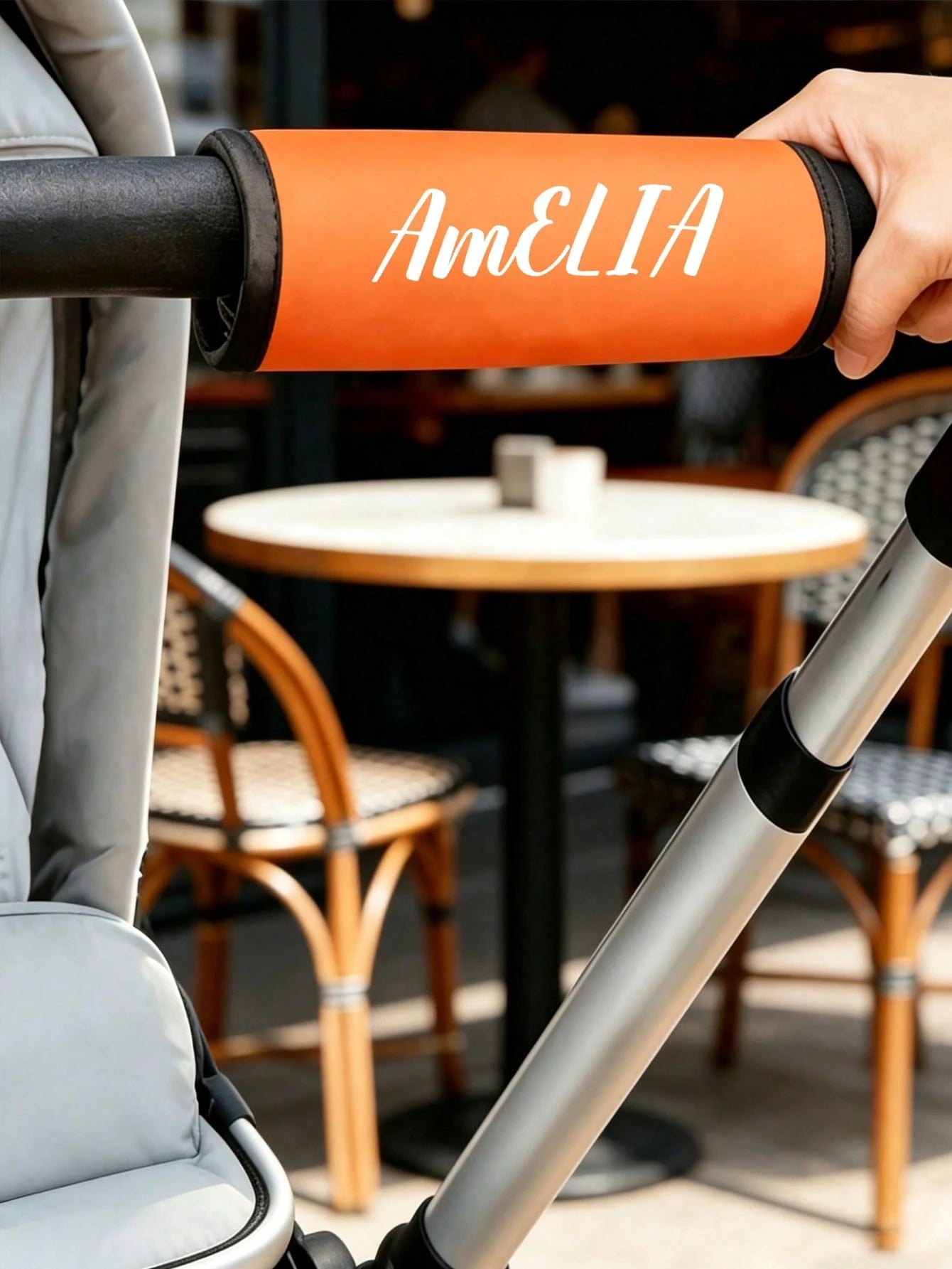 Customized Name Luggage Handle Cover, Personalized Heat Transfer Text Luggage Handle Cover, Personalized Luggage Handle Cover, Multi-Functional