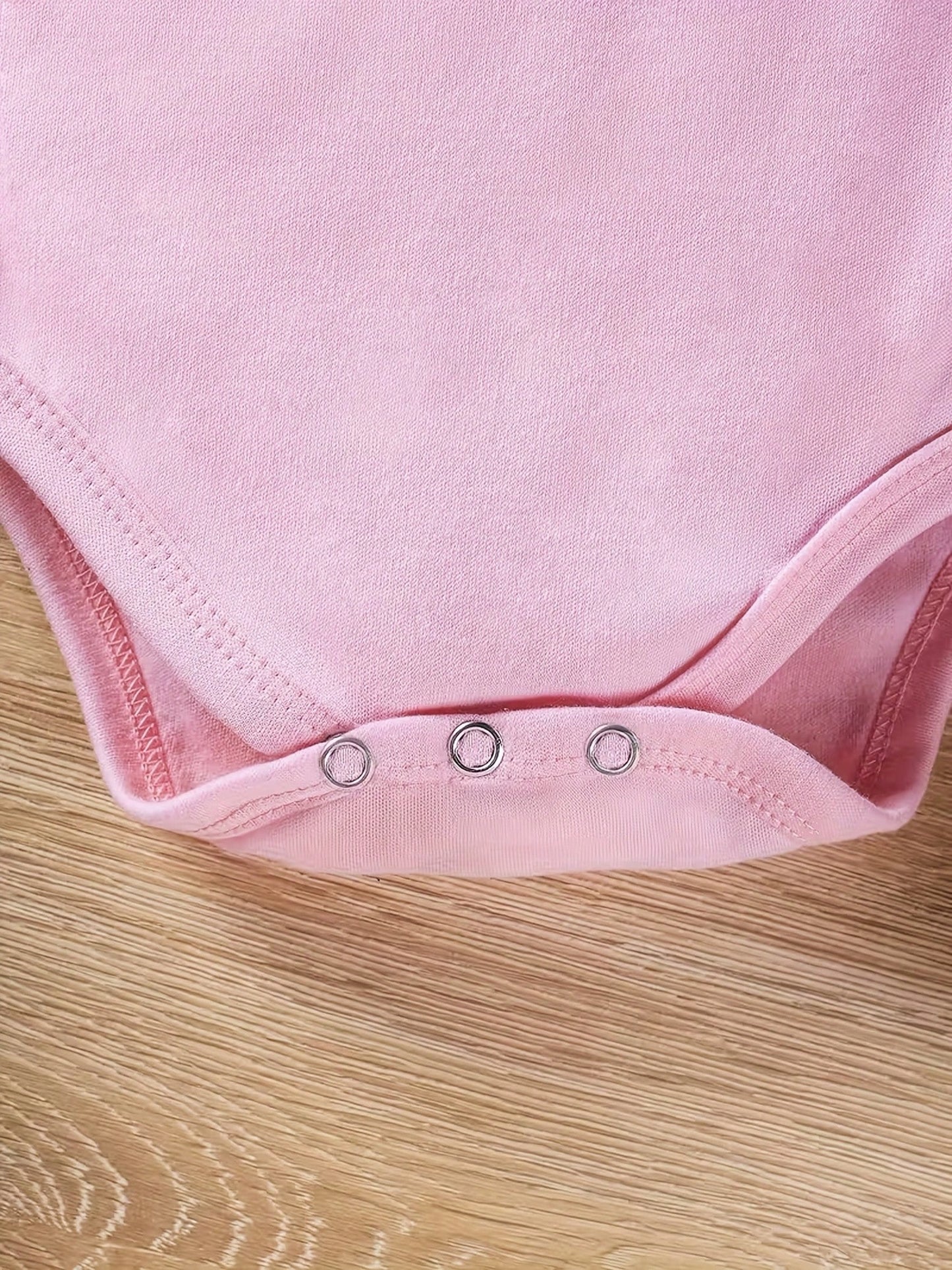 Daddy&Daughter Best Friends For Life Letter Print Baby Romper Newborn Crawling Suit Jumpsuit Soft Comfortable Pregnancy Gift, For Outdoor