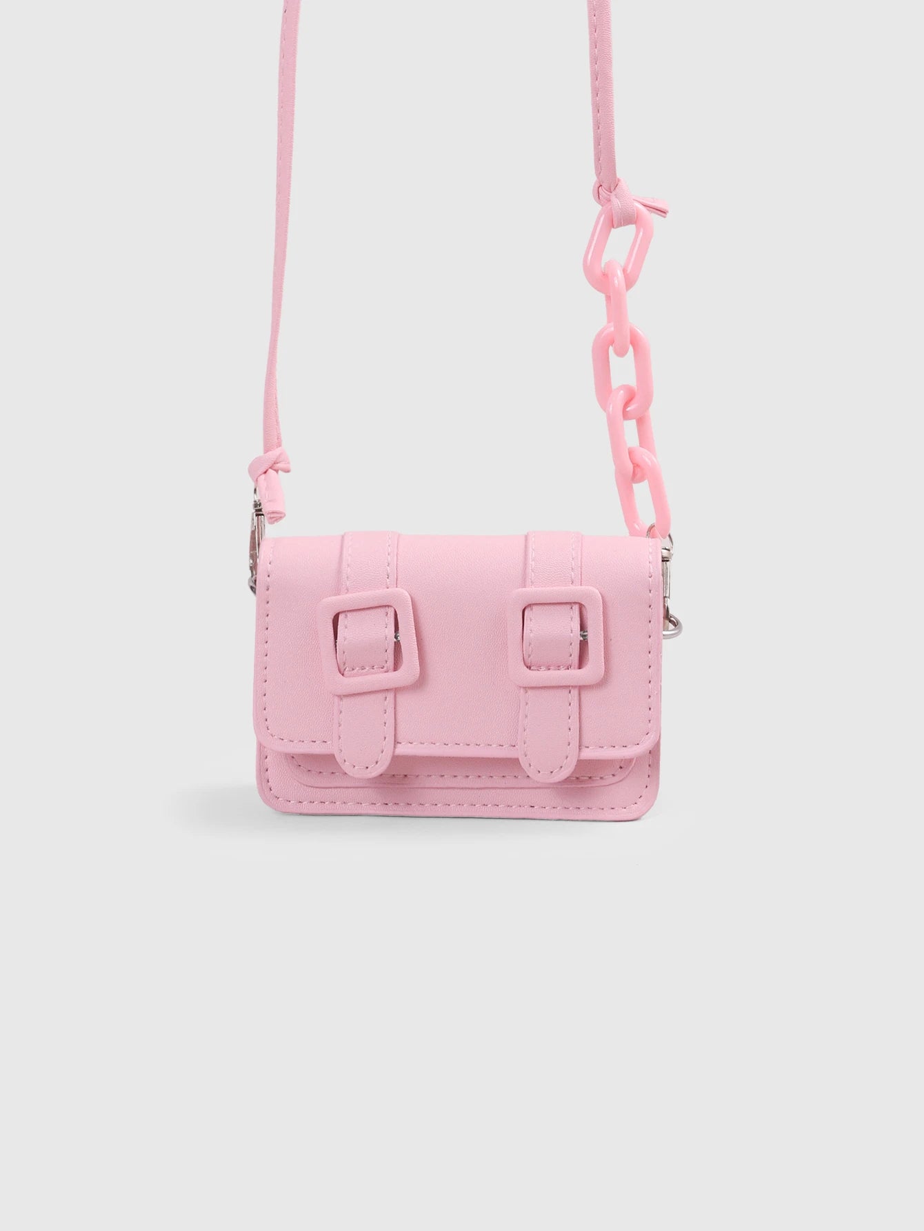 DareSee 2024 Autumn/Winter Multi-Match Women Mini Shoulder Bag, New Leopard Print Lipstick Style Fashion Crossbody Candy Color Handbag, Pink Back To School