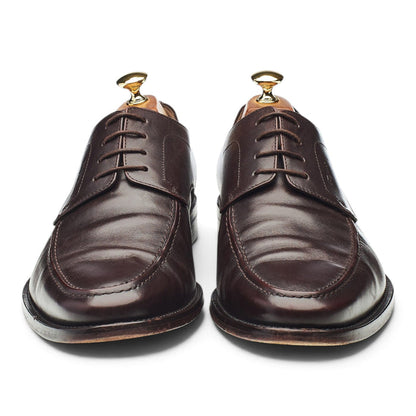 Dark Brown Leather Apron Derby UK 10.5 EE