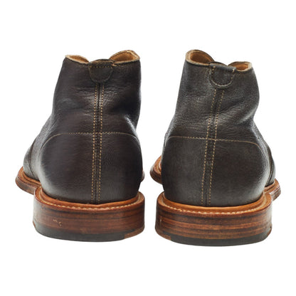 Dark Brown Leather Chukka Boots UK 8 F