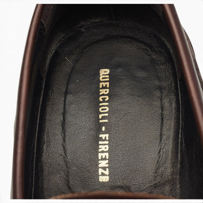Dark Brown Leather Loafers UK 8 EU 42
