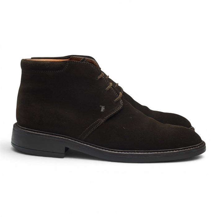 Dark Brown Suede Chukka Boots UK 9.5