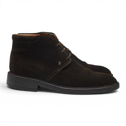 Dark Brown Suede Chukka Boots UK 9.5