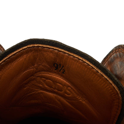 Dark Brown Suede Chukka Boots UK 9.5