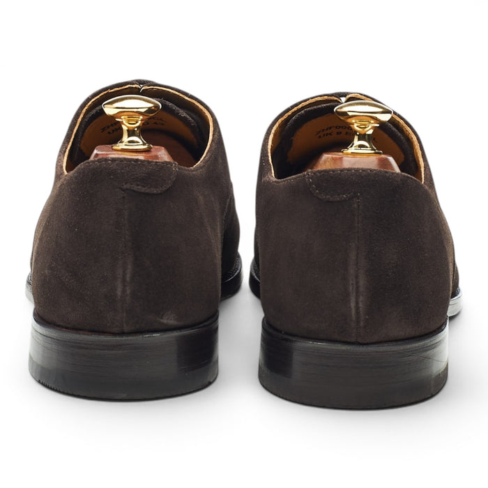 Dark Brown Suede Oxford Brogues UK 9 F