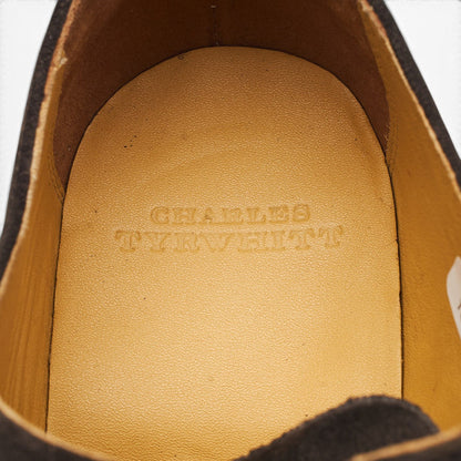 Dark Brown Suede Oxford Brogues UK 9 F