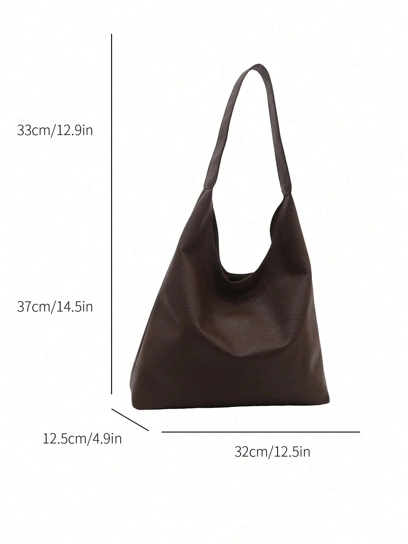 DAZY 2 Pieces Set Retro Casual Large Capacity Commuter Handbag For Women, 2026 New Fashion Versatile Chic Shoulder Bag & Bucket Bag