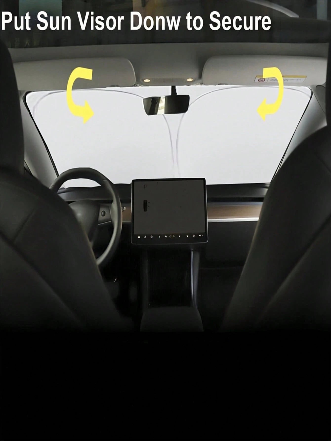 Demon Eye Car Windshield Sunshade, Foldable Sunshade Curtain For Windshield, Used For UV Protection, Cooling, Summer Refreshing, Pink Car Accessory, Cooling Seat, Easy To Fold, Sunshade Board, Front W