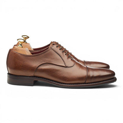 Design 'Snyder' Brown Leather Oxford UK 6 F