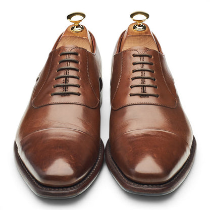 Design 'Snyder' Brown Leather Oxford UK 6 F