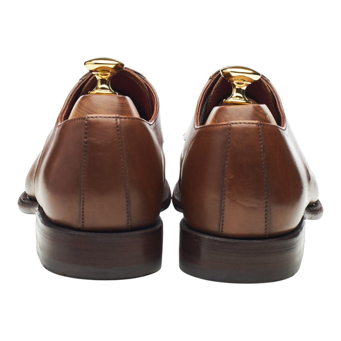 Design 'Snyder' Brown Leather Oxford UK 6 F