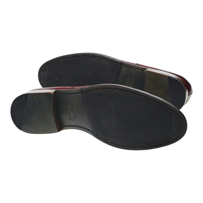 Design 'Stubbs' Burgundy Leather Derby UK 9 F
