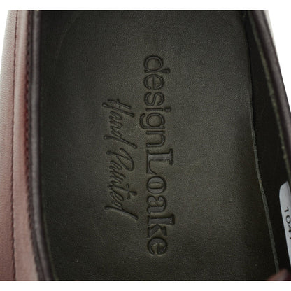 Design 'Stubbs' Burgundy Leather Derby UK 9 F
