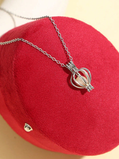 DIY Pearl Necklace Set, Natural Freshwater Cultured Pearl Pendant Necklace, Pearls Inside The Box Are Opened From Oysters, All Real Pearls, Choose Your Favorite To Put In The Pendant, DIY Necklace Mak
