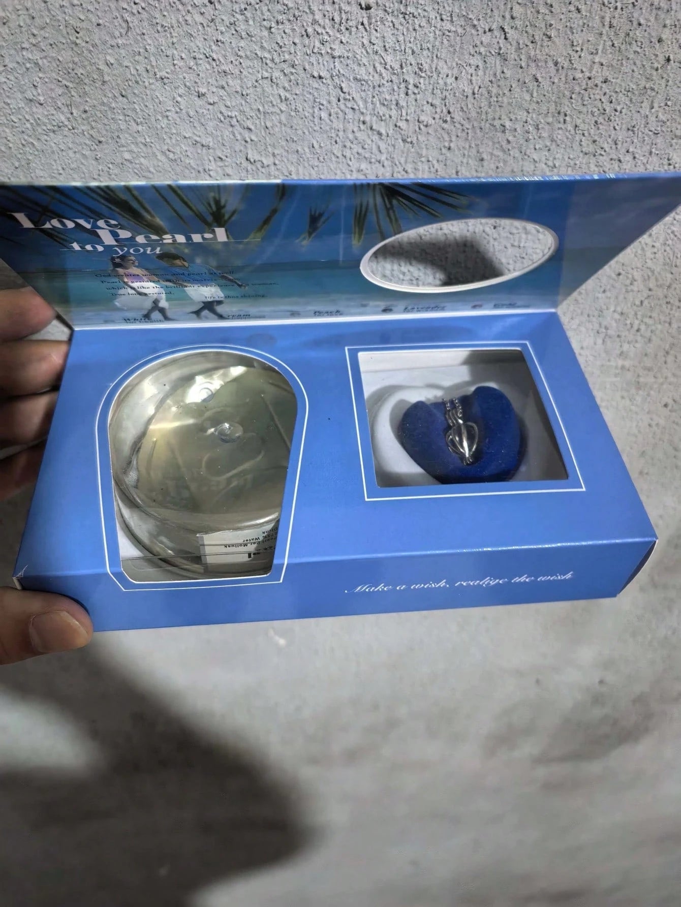 DIY Pearl Necklace Set, Natural Freshwater Cultured Pearl Pendant Necklace, Pearls Inside The Box Are Opened From Oysters, All Real Pearls, Choose Your Favorite To Put In The Pendant, DIY Necklace Mak