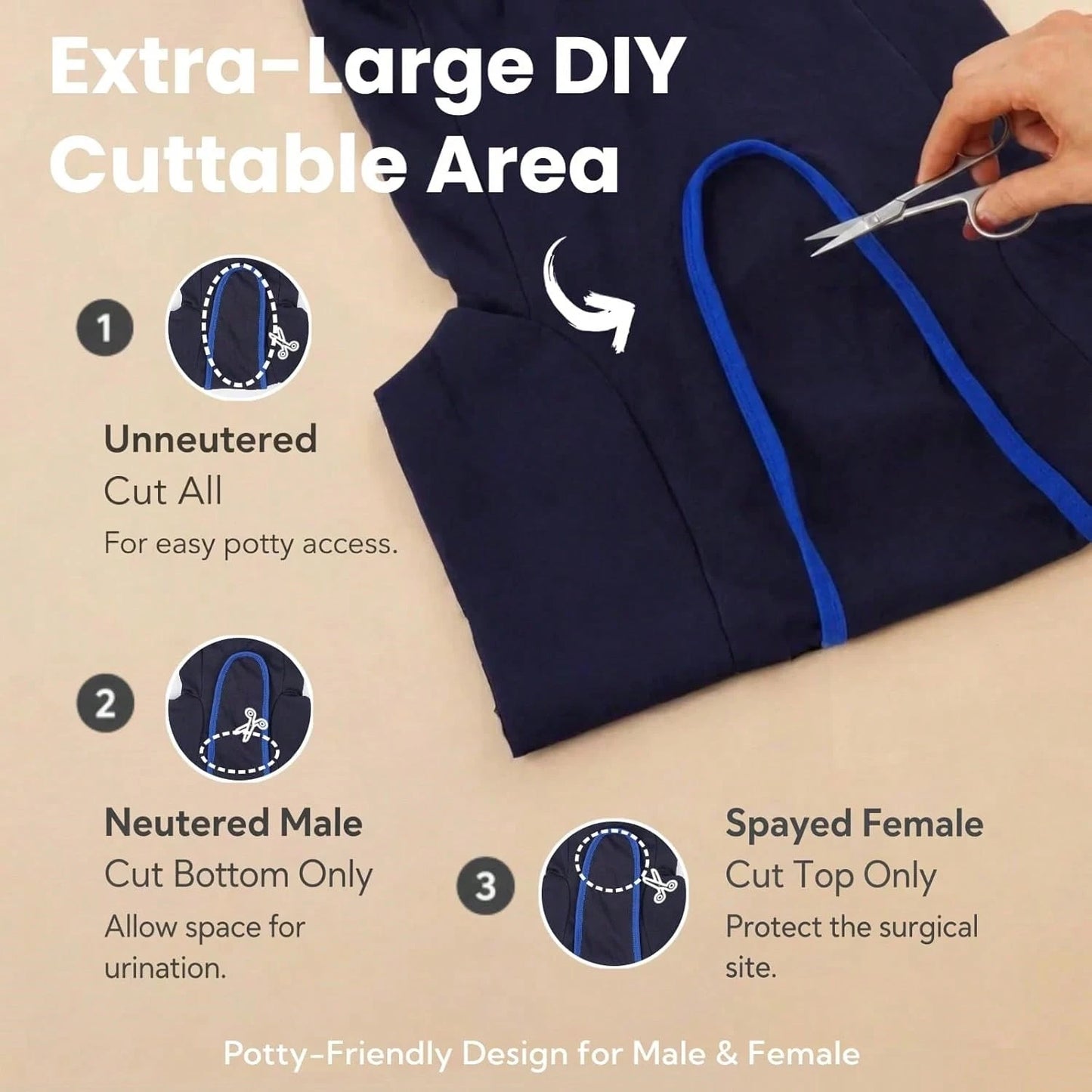 Dog Leg Recovery Suit, Anti-Licking Dog Pants, Protective Cover For Dog Legs And Abdomen, Anti-Licking Dog Leg Protector, Post-Surgery Jumpsuit For Male And Female Dogs, Pet Elizabeth Collar Alternati