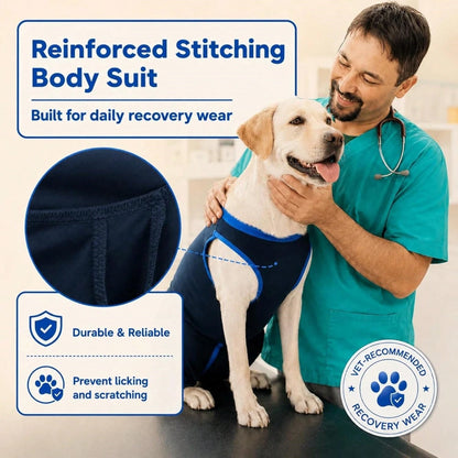 Dog Leg Recovery Suit, Anti-Licking Dog Pants, Protective Cover For Dog Legs And Abdomen, Anti-Licking Dog Leg Protector, Post-Surgery Jumpsuit For Male And Female Dogs, Pet Elizabeth Collar Alternati