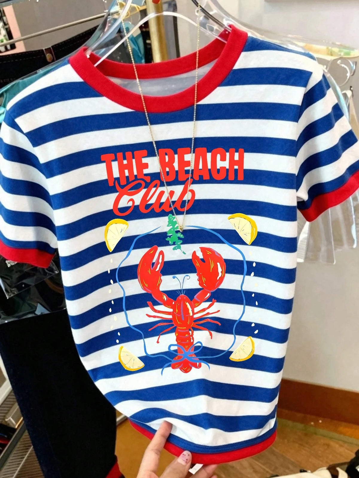 DrmWander Women's T-Shirt, Casual Street Style Graphic Short Sleeve T-Shirt, Cute Summer Top