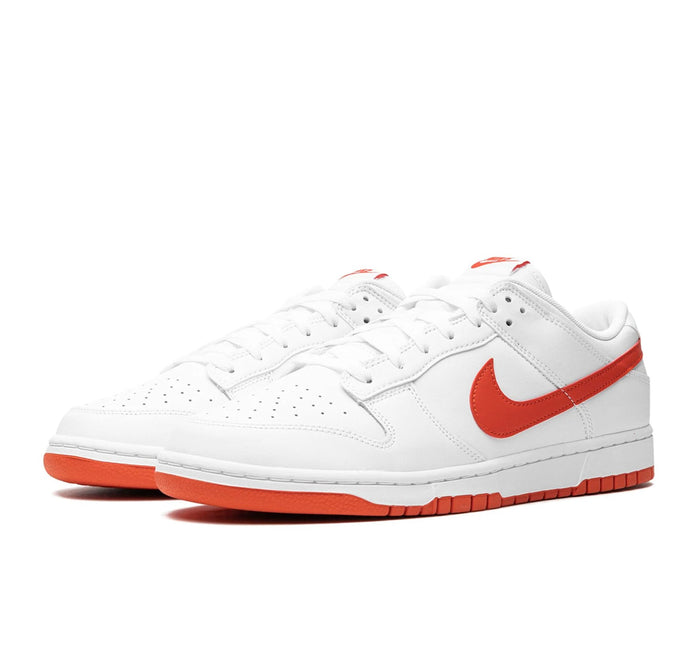 Nike Dunk Low Retro "White Picante Red"
